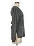 Bebe Gray Long Sleeve T-Shirt Size M - photo 4