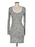 Armani Exchange Stripes Silver Casual Dress Size M - photo 2