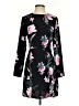 Leith Floral Black Cocktail Dress Size S - photo 1