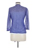 Chico's 100% Linen Blue Cardigan Size Med (1) - photo 2