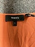 Theory Orange Long Sleeve Blouse Size L - photo 7