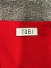 TOBI 100% Polyester Solid Red Casual Dress Size S - photo 7