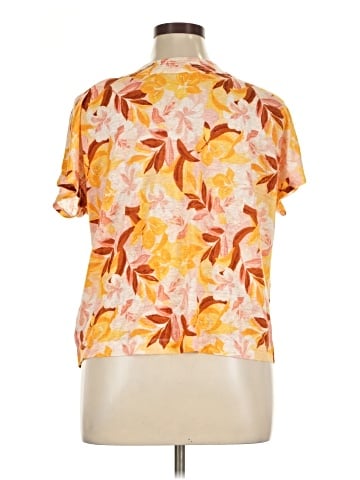 Tahari Short Sleeve Blouse (view 2)