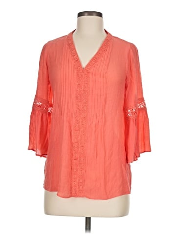 Land' n Sea 3/4 Sleeve Blouse (view 1)