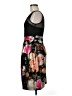En Focus Studio Floral Black Cocktail Dress Size 6 - photo 5