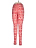 Avalanche Print Red Leggings Size M - photo 1