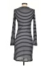MICHAEL Michael Kors Stripes Gray Casual Dress Size S - photo 2