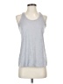Athletic Works 100% Polyester Silver Active Tank Size S - photo 1