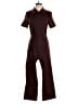 Assorted Brands Solid Brown Jumpsuit Size S - photo 1