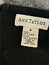 Ann Taylor 100% Wool Solid Black Cocktail Dress Size 8 - photo 7