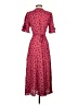 Auguste 100% Rayon Hearts Pink Casual Dress Size S - photo 2