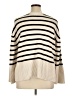 Gap 100% Cotton Stripes Ivory Pullover Sweater Size XL - photo 2