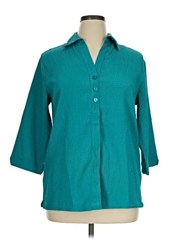 Alia 3/4 Sleeve Blouse (view 1)
