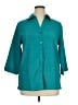 Alia Teal 3/4 Sleeve Blouse Size 14 - photo 1