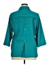 Alia Teal 3/4 Sleeve Blouse Size 14 - photo 2