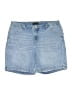 Lee Blue Denim Shorts Size 14 - photo 1
