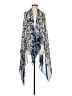 DressBarn 100% Polyester Blue Kimono One size - photo 1