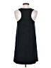 Tildon 100% Polyester Solid Black Casual Dress Size XS - photo 2