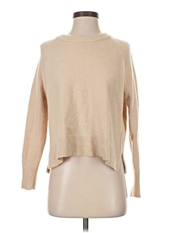Madewell (Re)sourced Cashmere Crewneck Sweater (view 1)