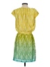 Guess 100% Polyester Tie-dye Yellow Casual Dress Size 4 - photo 2