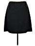 Eddie Bauer Solid Black Casual Skirt Size M - photo 2