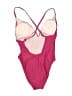 Unbranded 100% Polyester Solid Pink One Piece Swimsuit Size M - photo 2