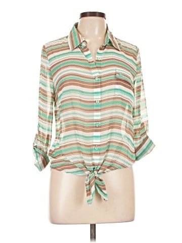 Edge 3/4 Sleeve Blouse (view 1)