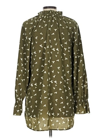 Kaari Blue Long Sleeve Blouse (view 2)