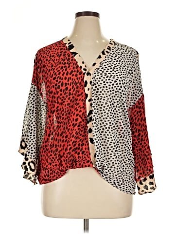 Umgee 3/4 Sleeve Blouse (view 1)