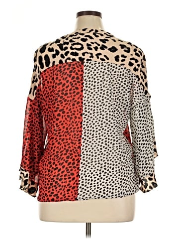 Umgee 3/4 Sleeve Blouse (view 2)