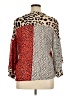Umgee Animal Print Red 3/4 Sleeve Blouse Size XL - photo 2