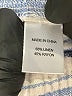 Drew Stripes Silver Linen Pants Size L - photo 8