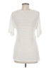 Addison 100% Rayon Ivory Short Sleeve T-Shirt Size M - photo 2