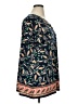 Roz & Ali Paisley Teal Short Sleeve Blouse Size XL - photo 4