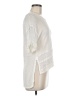 Addison 100% Rayon Ivory Short Sleeve T-Shirt Size M - photo 4