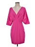 Alexia Admor Solid Pink Cocktail Dress Size S - photo 1