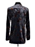 Cartonnier Floral Black Blazer Size 4 - photo 2