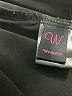 Wrapper Solid Black Casual Dress Size S - photo 7