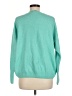 Vince Camuto Solid Green Pullover Sweater Size M - photo 2
