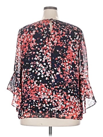 Kasper 3/4 Sleeve Blouse (view 2)