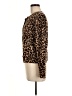 Croft & Barrow 100% Acrylic Animal Print Brown Pullover Sweater Size M - photo 5