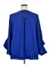 Vince Camuto 100% Polyester Blue 3/4 Sleeve Blouse Size 2X - photo 2