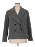 Sejour Chevron-herringbone Gray Blazer Size 16 - photo 1