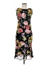 Mlle Gabrielle Floral Black Cocktail Dress Size 6 - photo 1