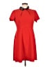 Elle Red Casual Dress Size 12 - photo 1