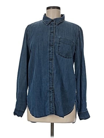 Athleta Long Sleeve Button-Down Shirt (view 1)