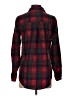 American Eagle Outfitters Plaid Red Long Sleeve Button-Down Shirt Size S - photo 2