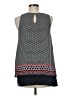 Max Studio 100% Polyester Black Sleeveless Blouse Size M - photo 2