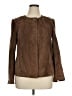 Talbots 100% Leather Brown Leather Jacket Size 14 - photo 1