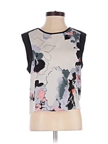 Aqua Sleeveless Top (view 1)